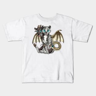 Chimera Cubs: Snow Leopard Kids T-Shirt